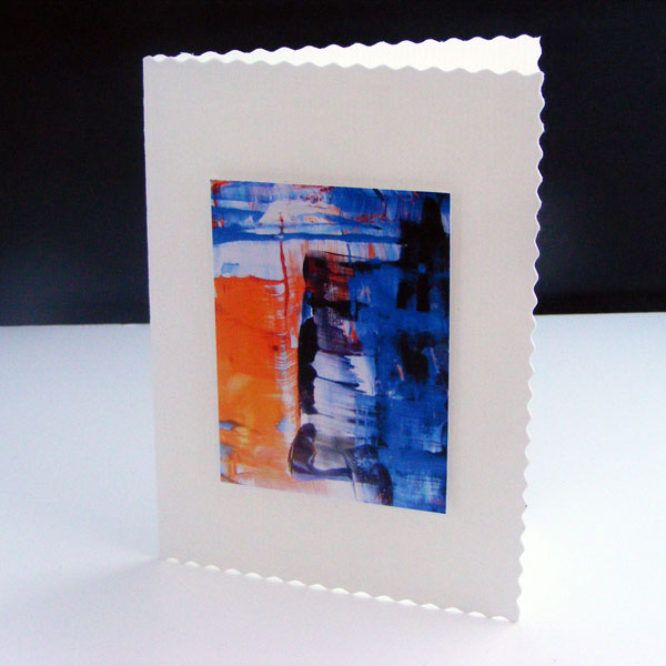 Handmade All Occasion Greeting Card Modern Art